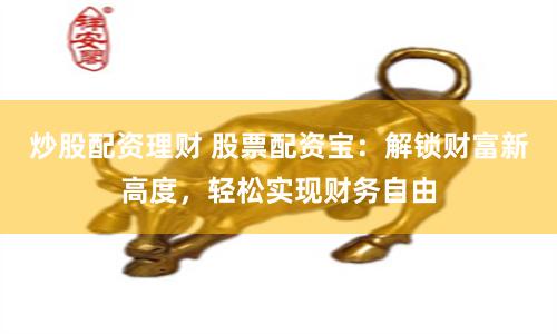 炒股配资理财 股票配资宝：解锁财富新高度，轻松实现财务自由